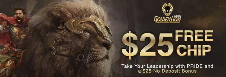 golden lion casino free spins no deposit