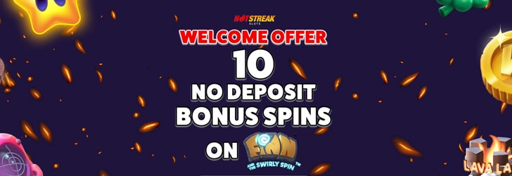 Hot Streak Casino free spins no deposit