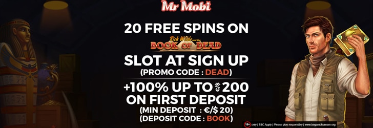 Mr Mobi Casino Free Spins No Deposit