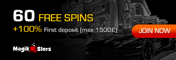 Magik Slots 60 Free Spins