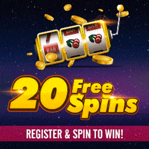 20 free spins register card game