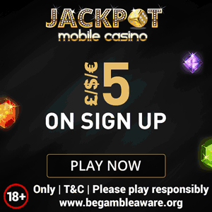Jackpot Mobile Casino Free Spins No Deposit