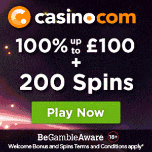 Casino.com Free Spins No Deposit