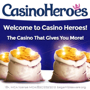 Casino Heroes Deposit Bonus