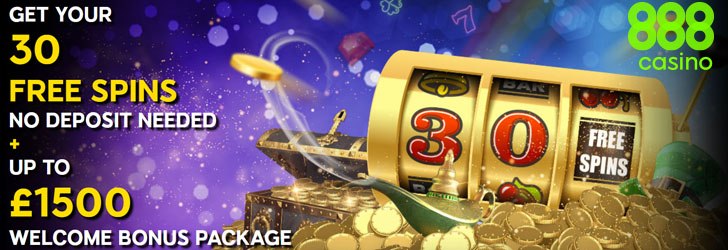 888 Casino free spins no deposit