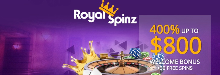 Royal Spinz Casino Deposit Bonus