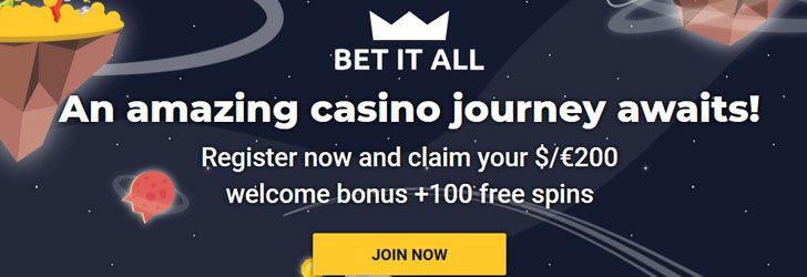 Bet it All Casino free spins no deposit