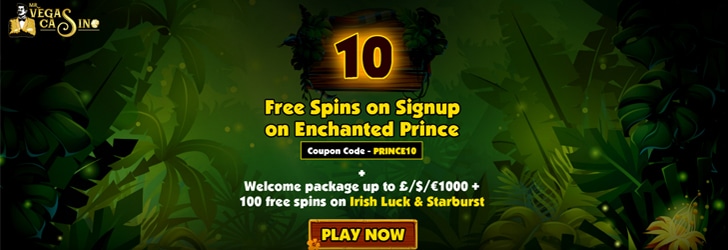 Mr Vegas Casino: Free Spins Bonus - New Free Spins No Deposit