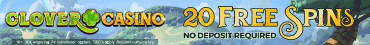 Clover Casino free spins no deposit