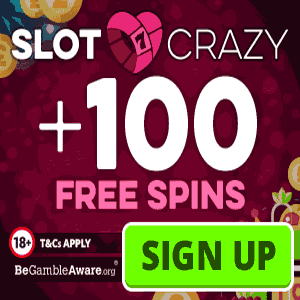 Slot Crazy Casino free spins no deposit