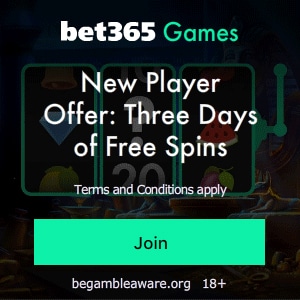 Games at Bet 365 Casino