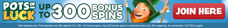 Pots of Luck Casino Free Spins