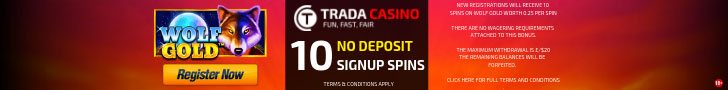 Trada Casino Free Spins No Deposit