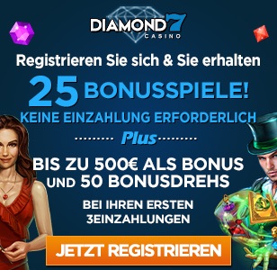 Diamond 7 Casino Free Spins
