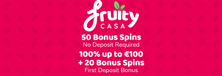 Fruity Casa Casino Free Spins No Deposit