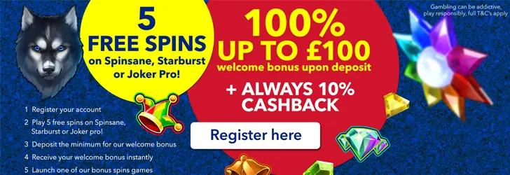 All British Casino Free Spins No Deposit