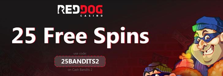 Red Dog Casino free spins no deposit