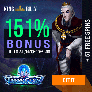 King Billy Casino free spins no deposit