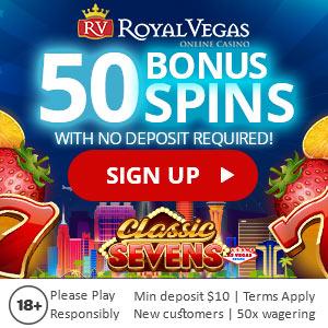 Royal Vegas Casino Free Spins No Deposit