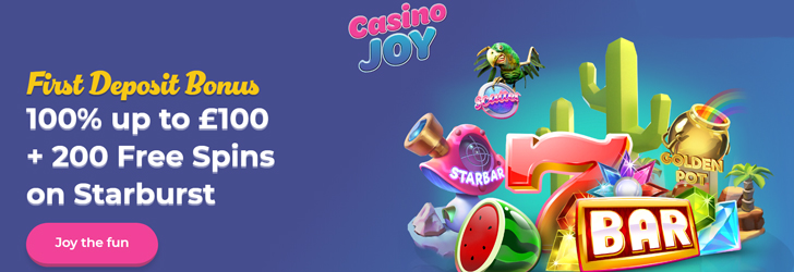 casino joy Deposit Bonus