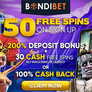 Bondibet Casino Free Spins No Deposit