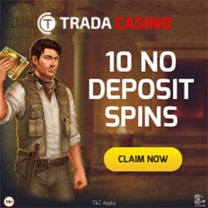 trada casino free spins no deposit