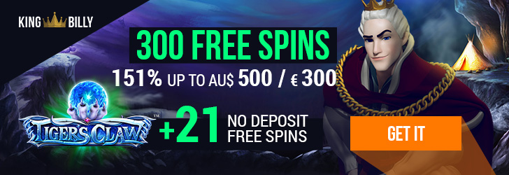 King billy casino free spins no deposit 2020