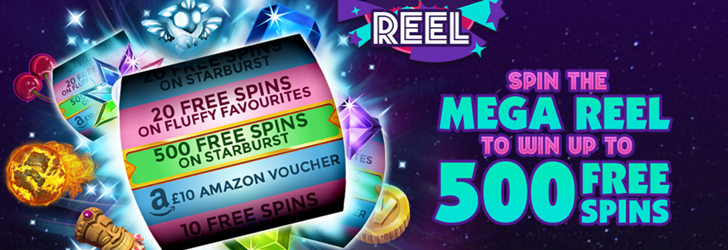 Mega Reel Casino Free Spins