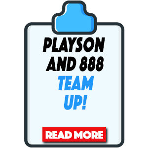 playson and 888 team up