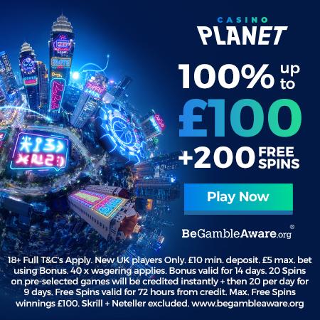 Planet Casino No Deposit Bonus