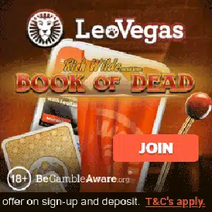 Featured image for “LeoVegas Casino: Få Op Til 1.000 kr. i Kontanter”