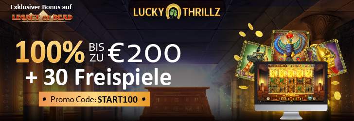 Lucky Thrillz Casino Freispiele