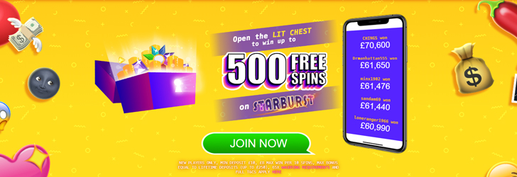 Lit Wins Casino Free Spins
