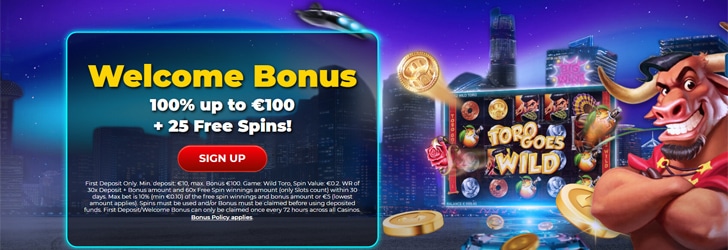 Playtoro Casino Free Spins