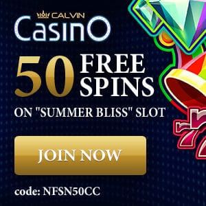 Calvin Casino Free Spins No Deposit