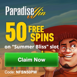 Paradise casino promo code 2020