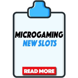 Microgaming Release 20 New Online Slots and Casino Games!