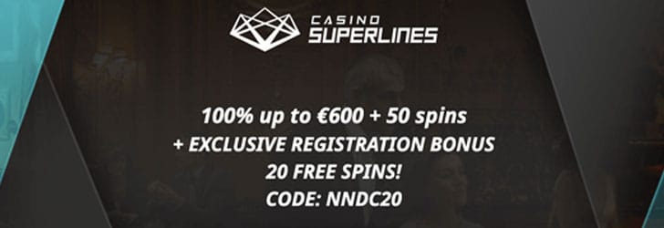 superlines casino free spins no deposit