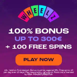 Wheelz Casino Free Spins