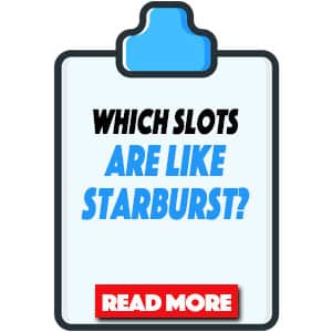 which slots are like starburst