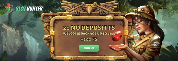 slot hunter casino free spins no deposit