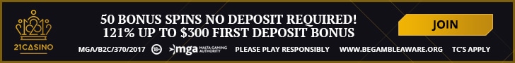 21 Casino Free Spins No Deposit