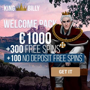 King Billy Casino Free Spins No Deposit