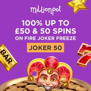 Millionpot Casino Free Spins