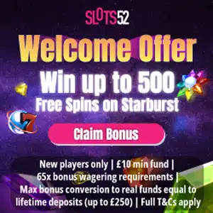 Slot52 Casino Free Spins