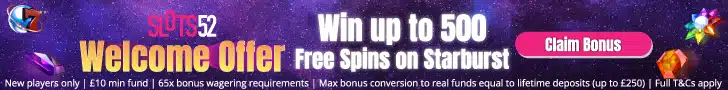Slot52 Casino free spins
