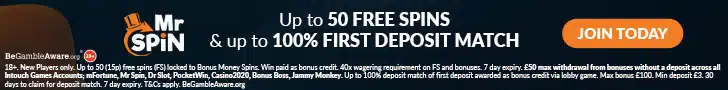 Mr Spin Casino Free Spins No Deposit