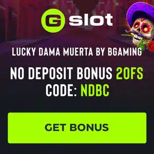 Featured image for “GSlot Casino: 20 Free Spins No Deposit”