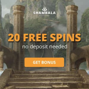 Shambala Casino: 180 Free Spins