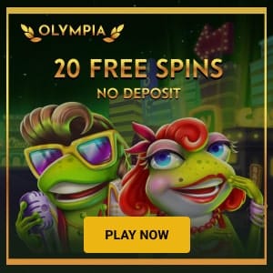 Olympia Casino free spins no deposit